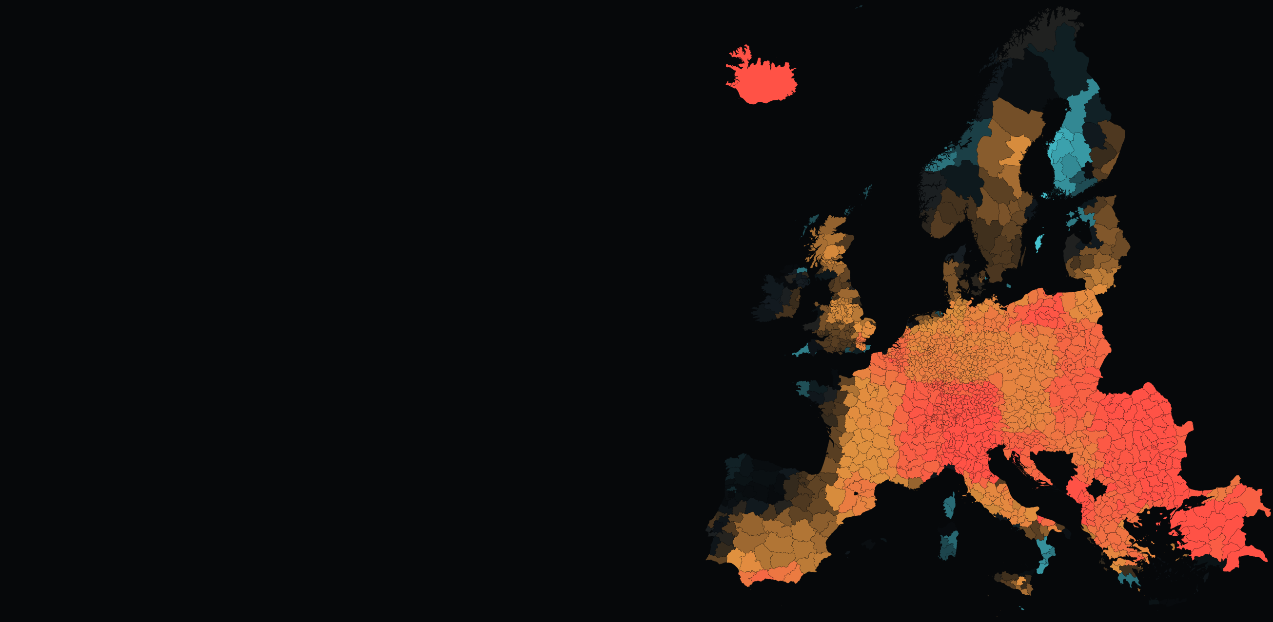 Satellite gravimetry: groundwater decline across Europe